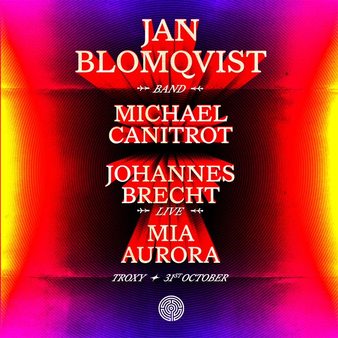 Labyrinth Halloween: Jan Blomqvist Live, Michael Canitrot, Johannes Brecht Live & Mia Aurora