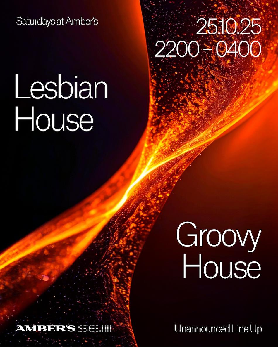 Saturdays At Amber'S - Lesbian House - Groovy House (21+)
