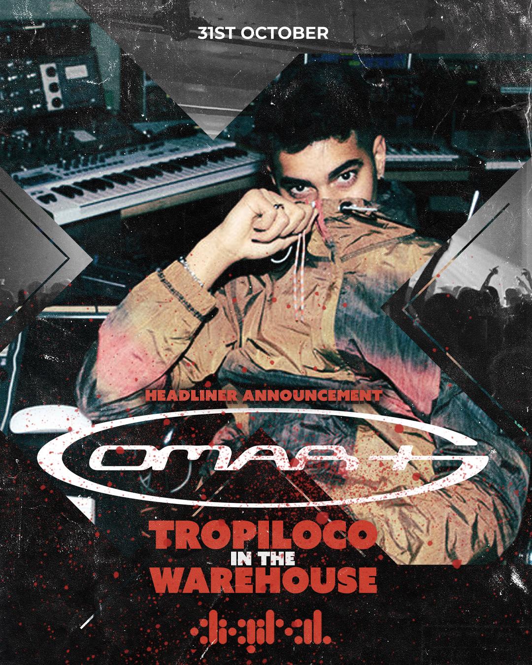 Tropiloco In The Warehouse: Omar+ Headlining Set // 3000+ People // 5 Unique Arenas