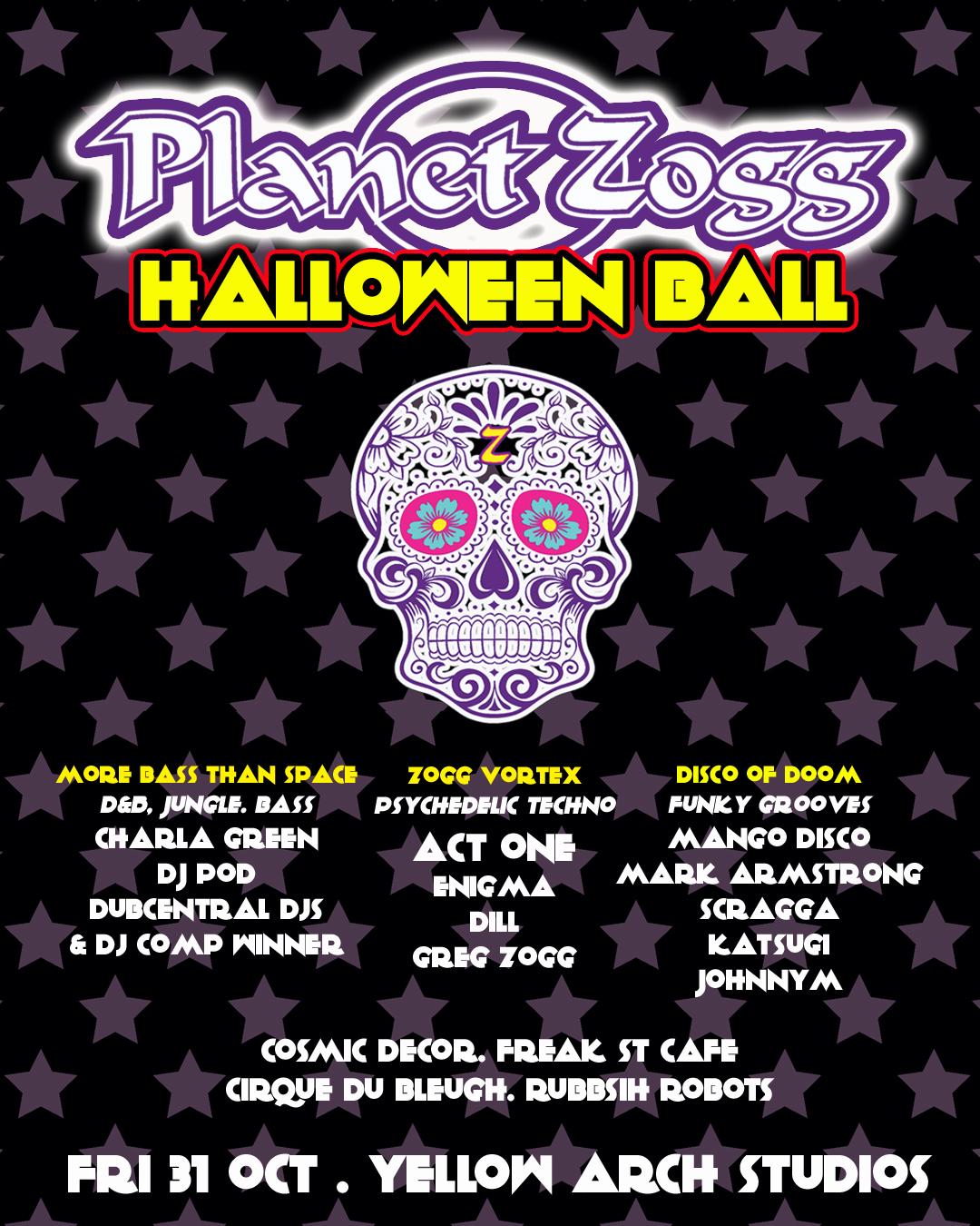 Planet Zogg Halloween Ball