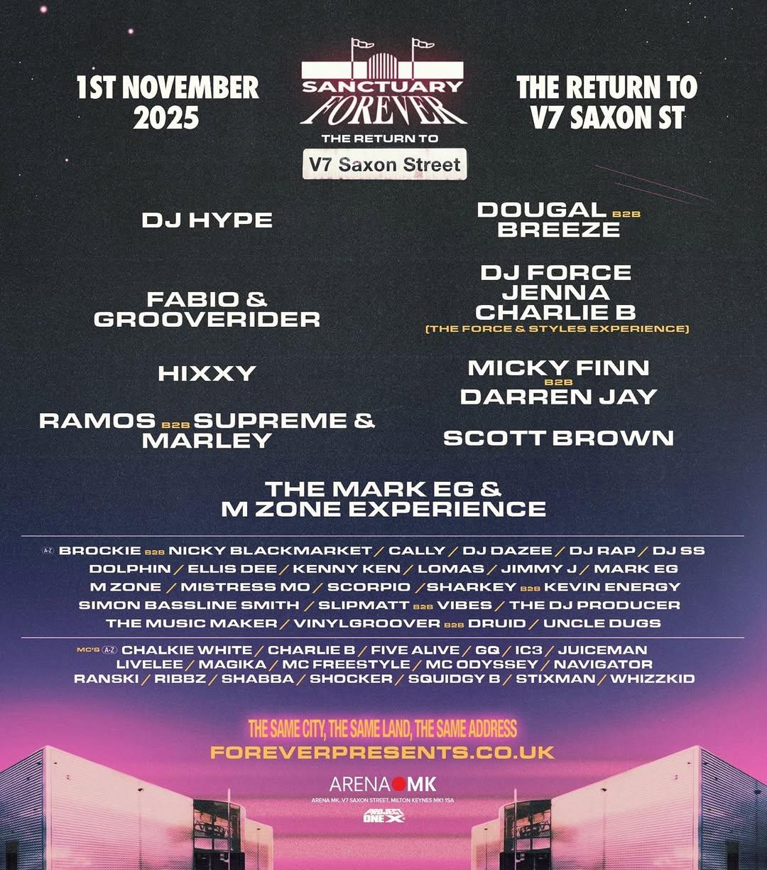 The Return To V7 Saxon Street