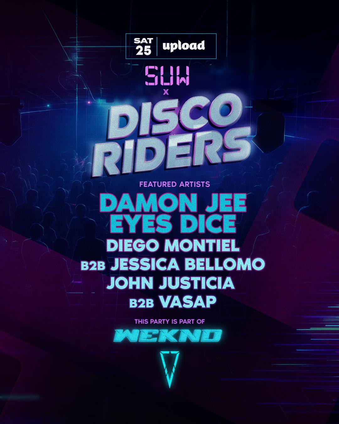 Suw Disco Riders With Damon Jee (Suw Weknd)