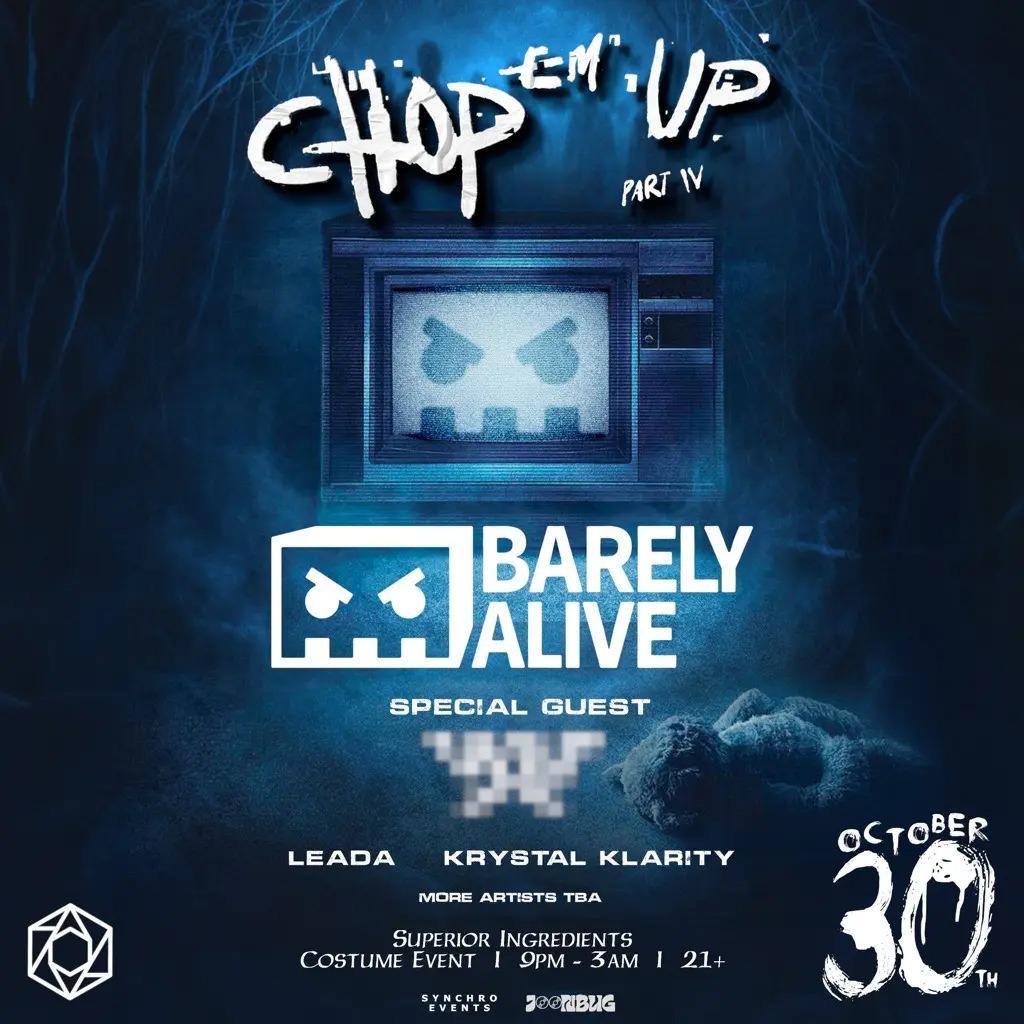 Superior Ingredients The Room Halloween Party Chop Em Up
