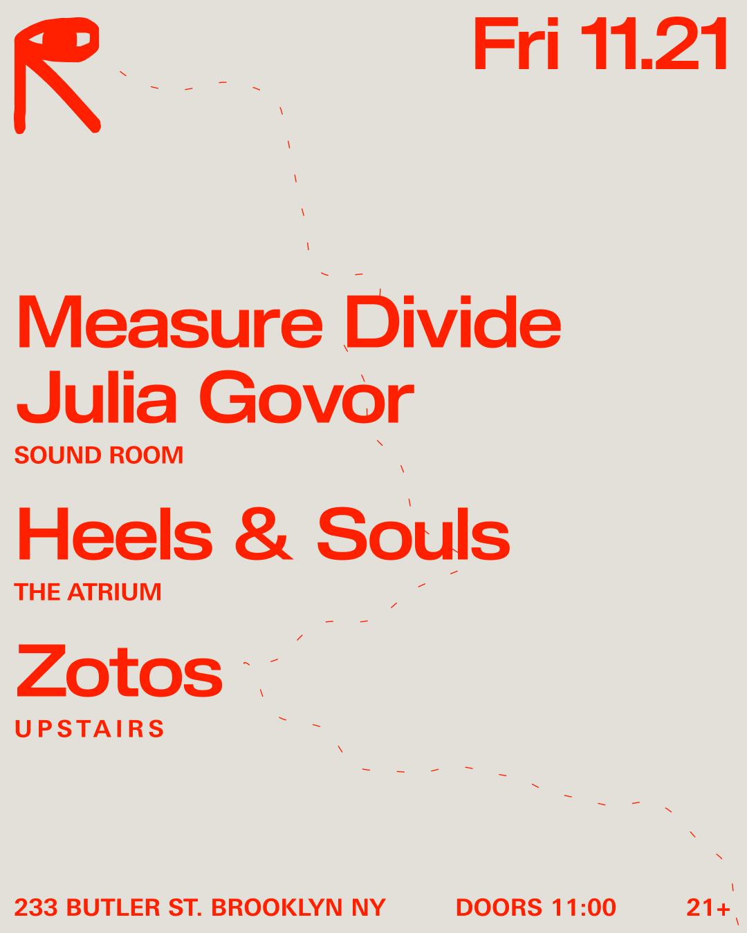 Measure Divide + Julia Govor / Heels & Souls / Zotos