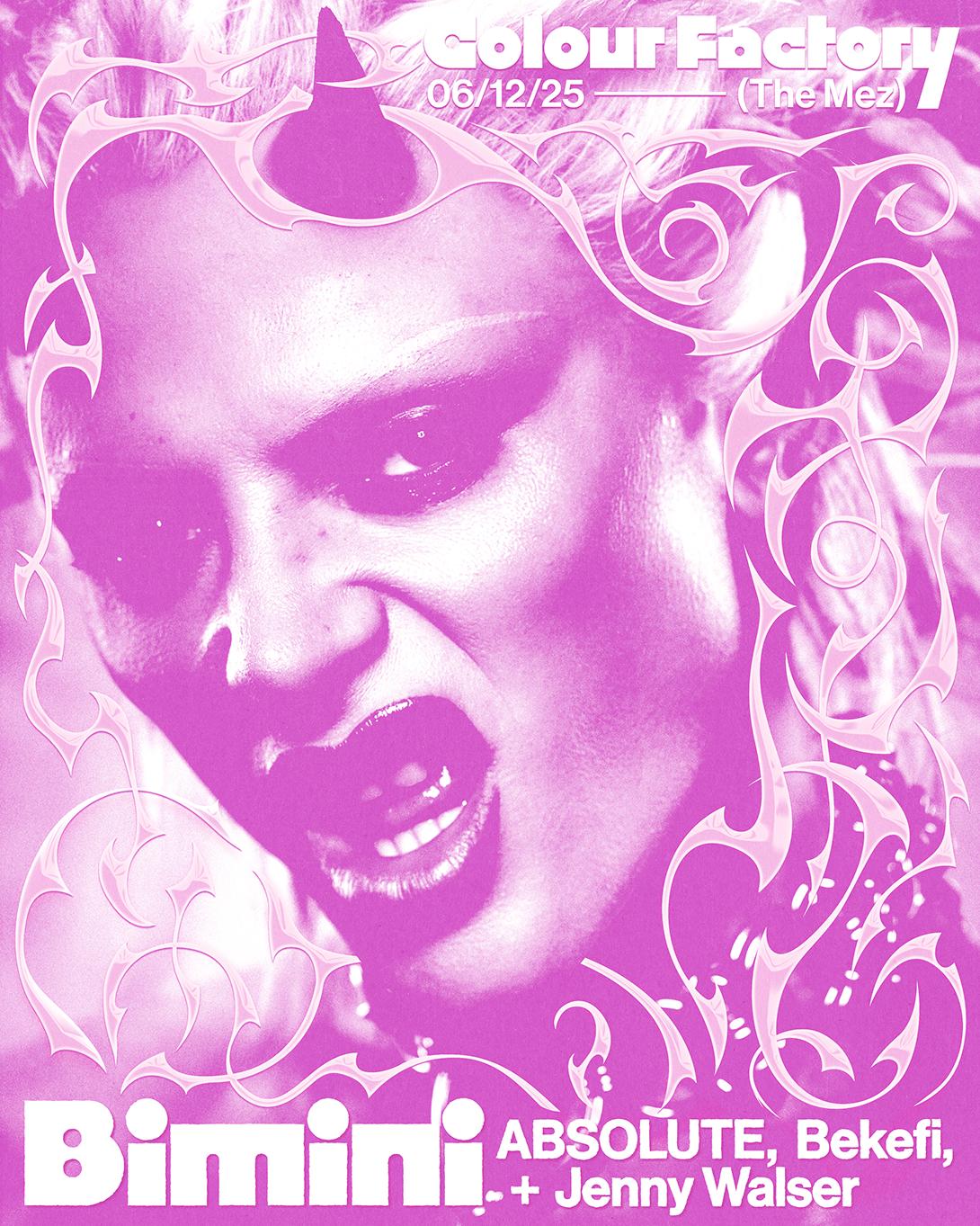 Bimini, Absolute, Bekefi, Jenny Walser