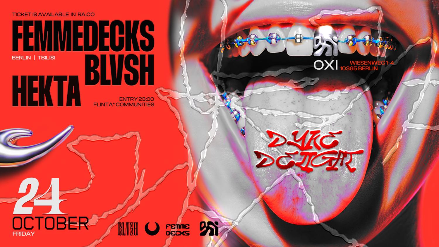 Dyke Delight With Blvsh X Femmedecks X Hekta