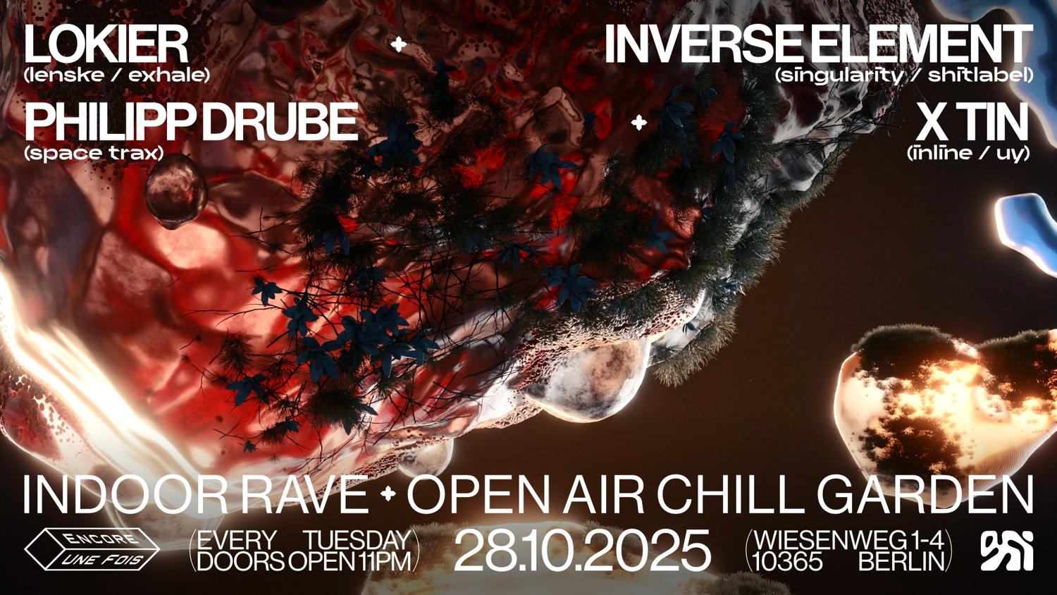 ✦Encore.Une.Fois✦ / Tuesday Techno Rave