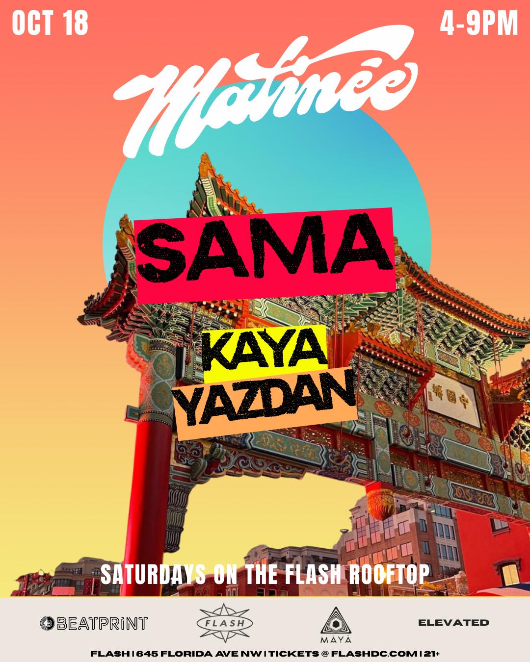 Mantinée Day Party: Sama (Us) Rooftop