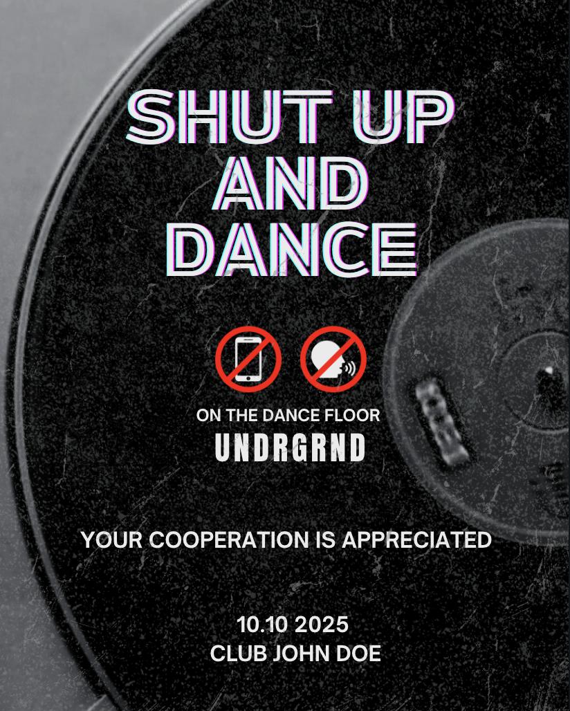 Shut Up And Dance
