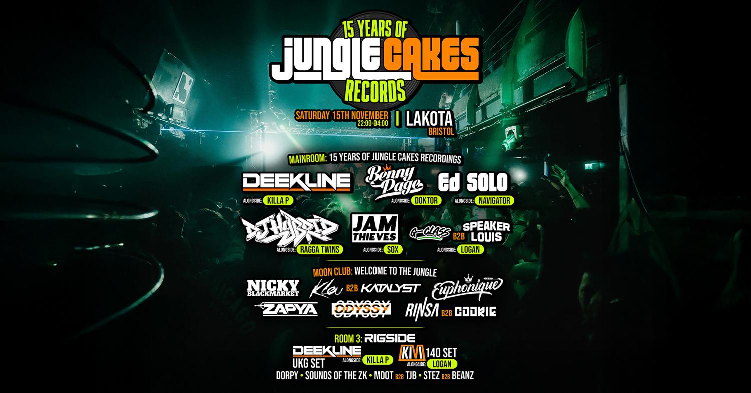 15 Years Of Jungle Cakes Records