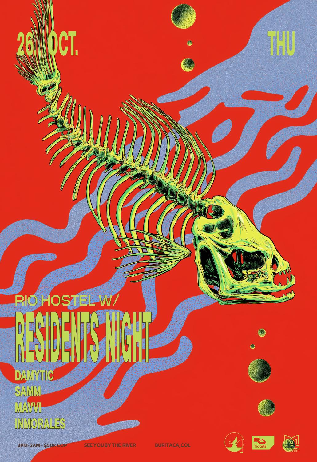 Residents Night At Rio Hostel