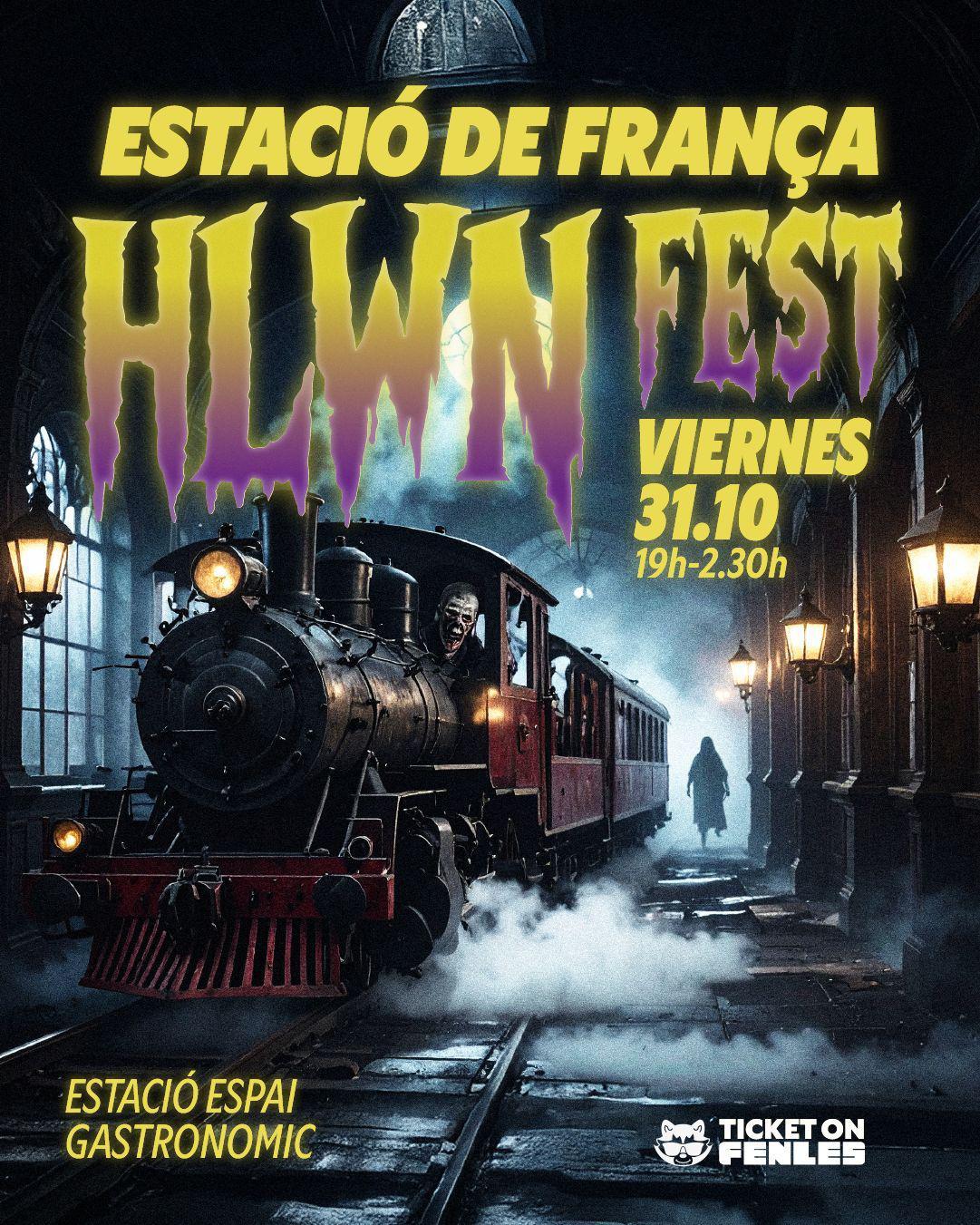 Halloween Fest - L'Estació Espai Gastronomic Barcelona