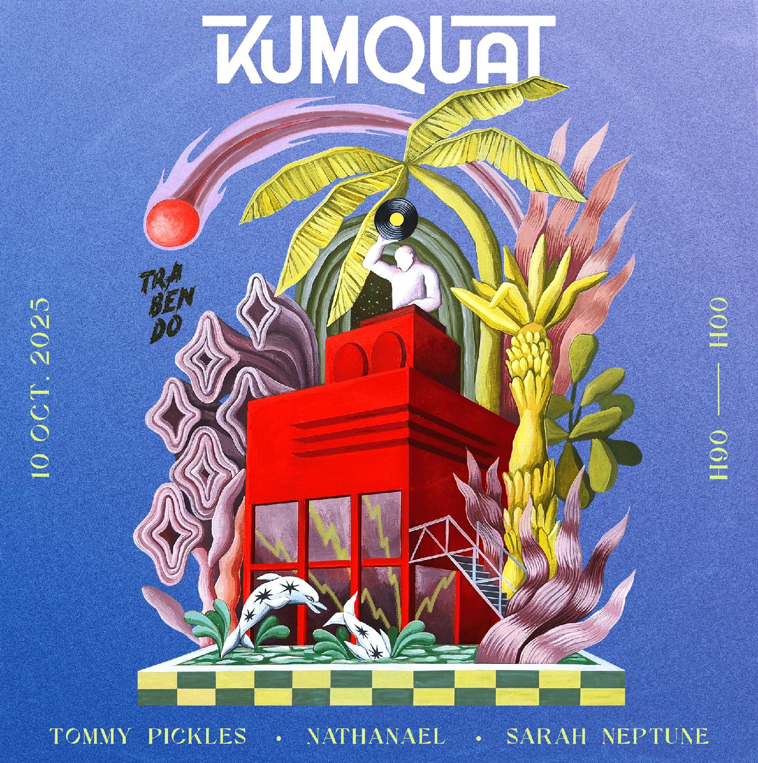 Kumquat Back In Paris: Tommy Pickles + Nathanael + Sarah Neptune