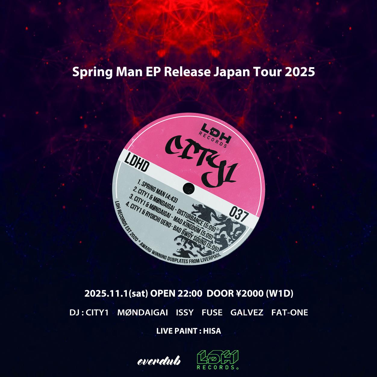 Spring Man Ep Release Japan Tour 2025