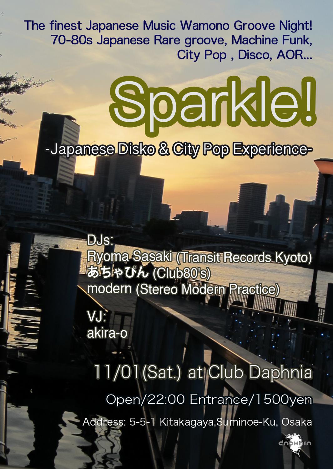 Sparkle! -Japanese Disko & City Pop Experience-