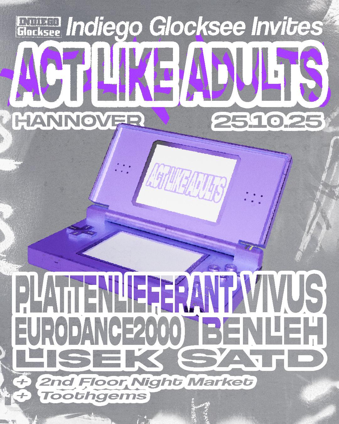 Indiego Invites Act Like Adults