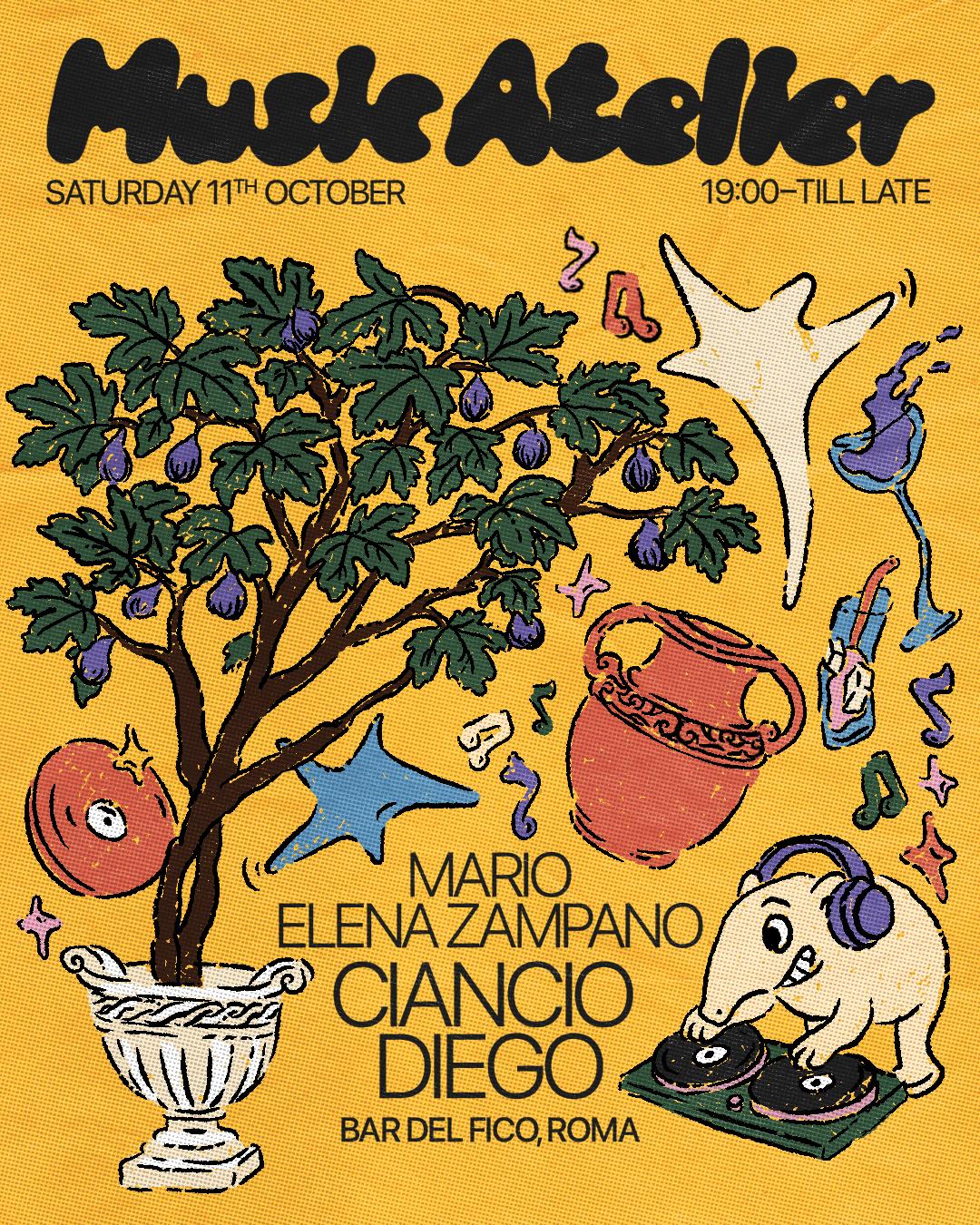 Music Atelier Pop Up At Bar Del Fico
