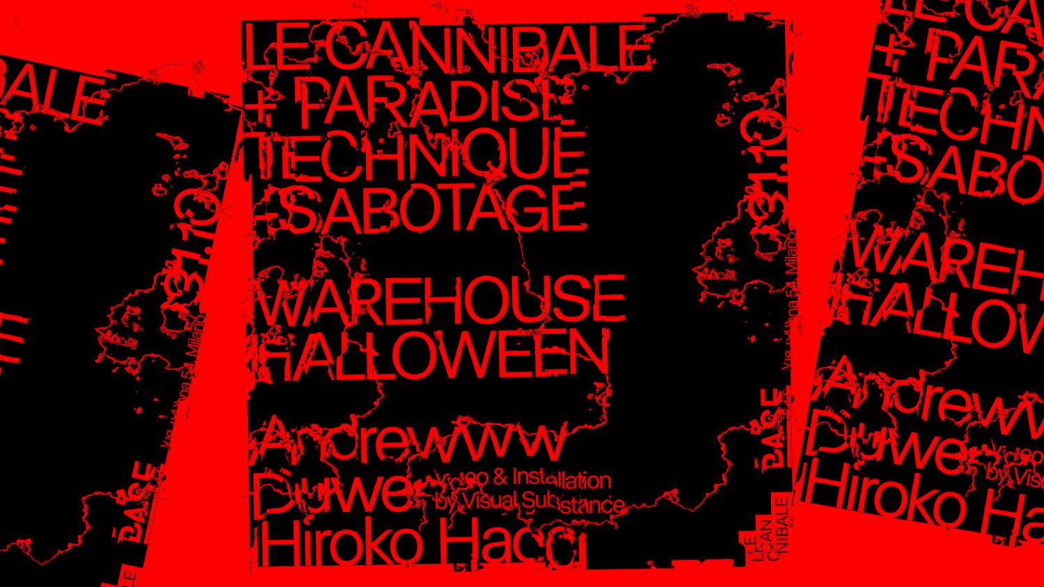 Warehouse Halloween - Andrewww, Duwe, Hiroko Hacci