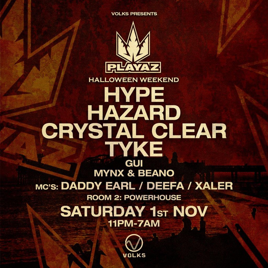 Playaz: Halloween Weekend