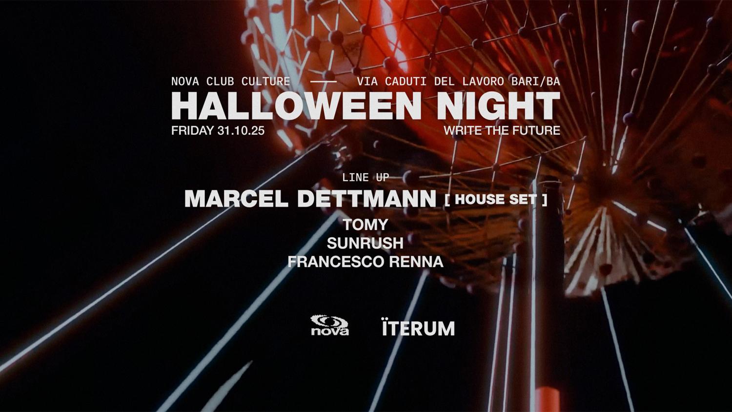 Halloween Club Night - Ïterum With Marcel Dettmann (House Set)