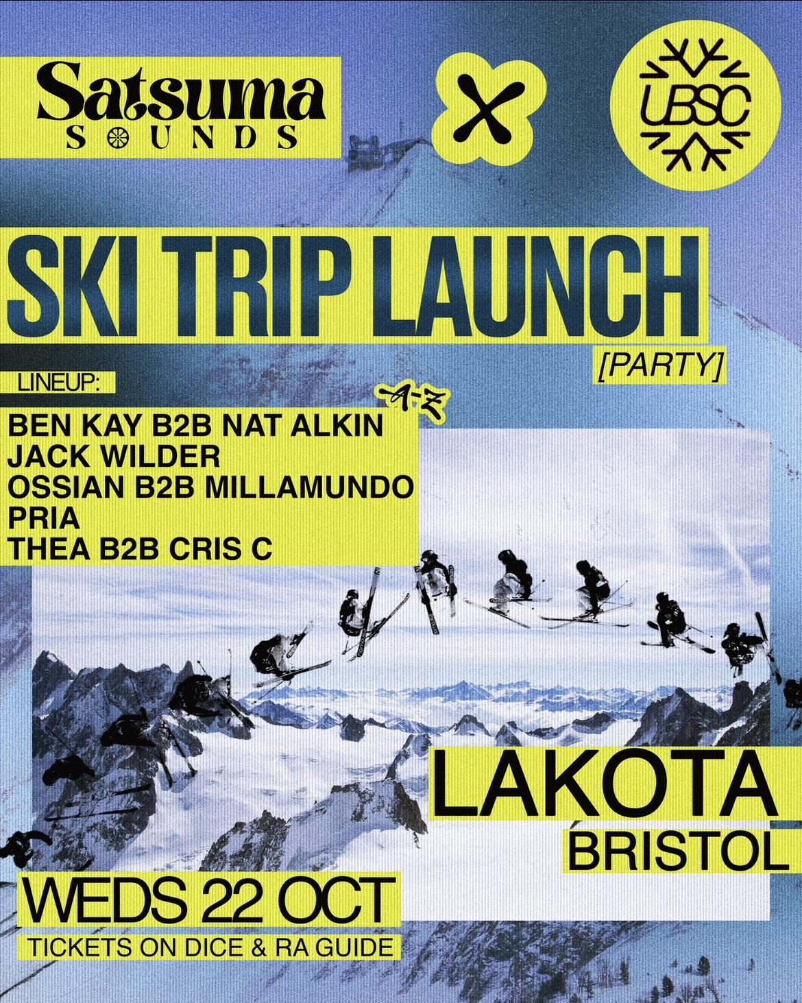 Satsuma X Ubsc: Ski Trip Launch Party