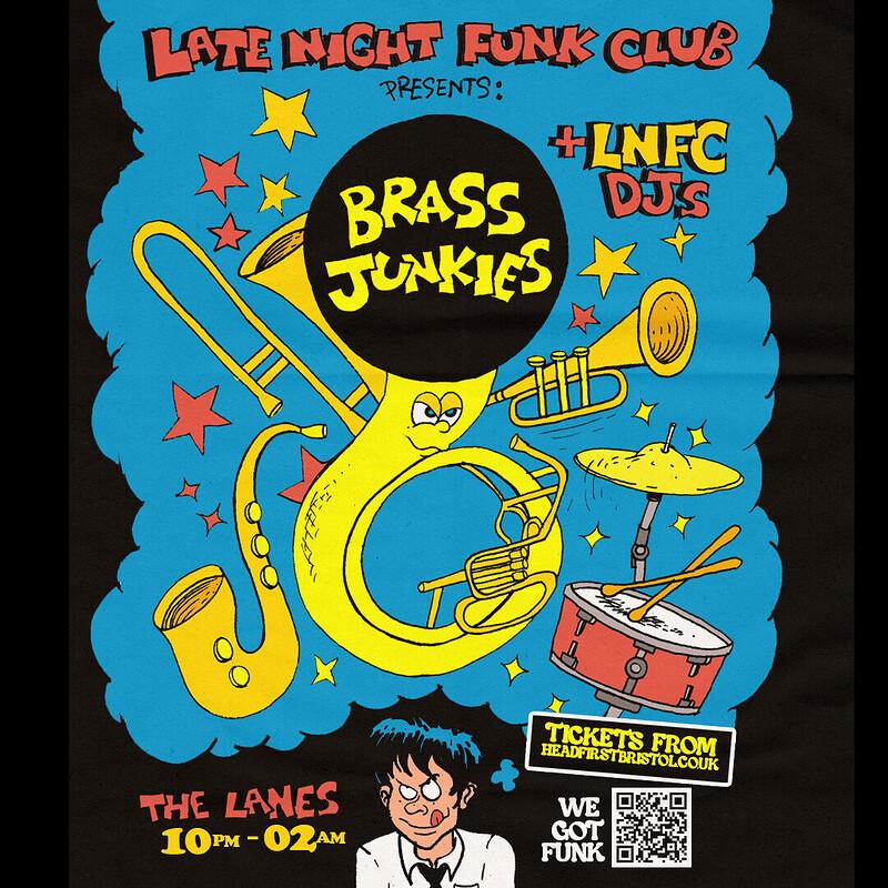 Late Night Funk Club: Brass Junkies + Djs