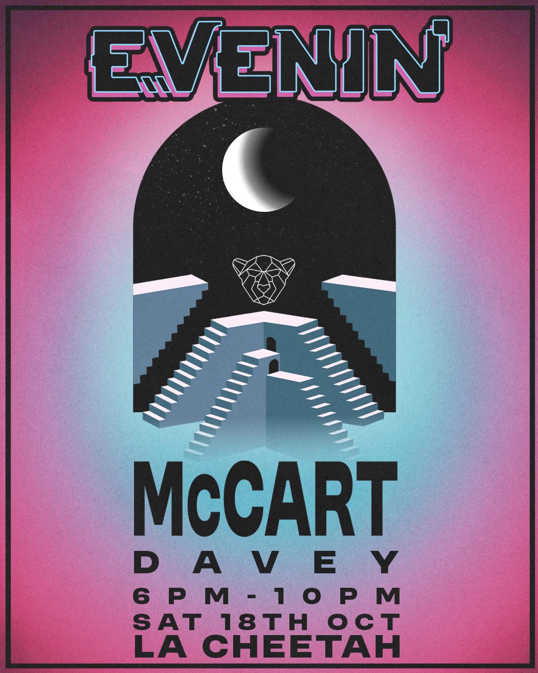 Evenin' With Special Guests Mccart 6Pm-10Pm