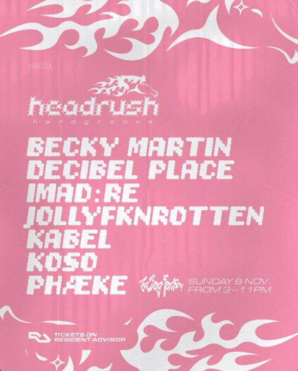 Headrush Launch Party - Hardgroove Day Rave
