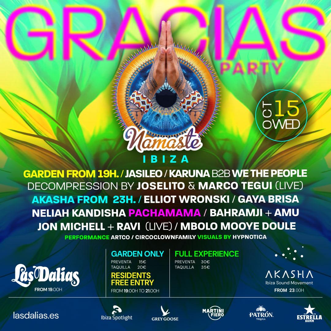 Namaste - Gracias