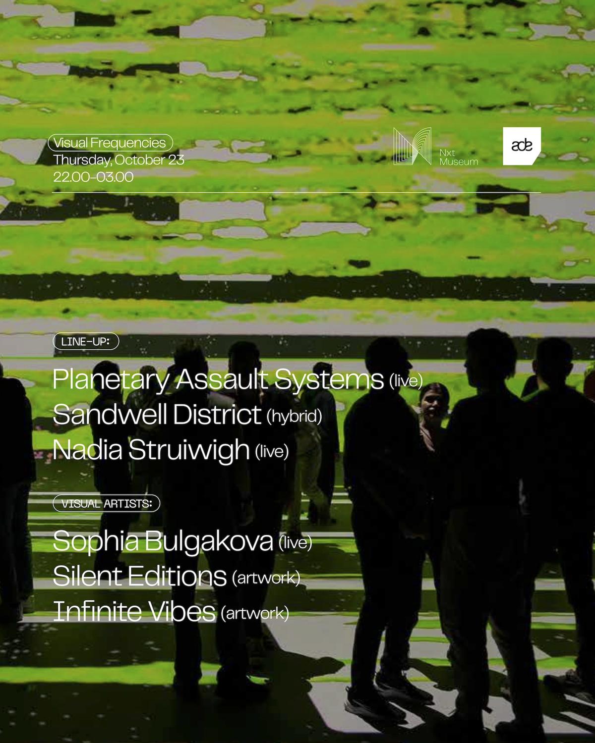 Visual Frequencies: Sandwell District, Planetary Assault Systems, Nadia Struiwigh