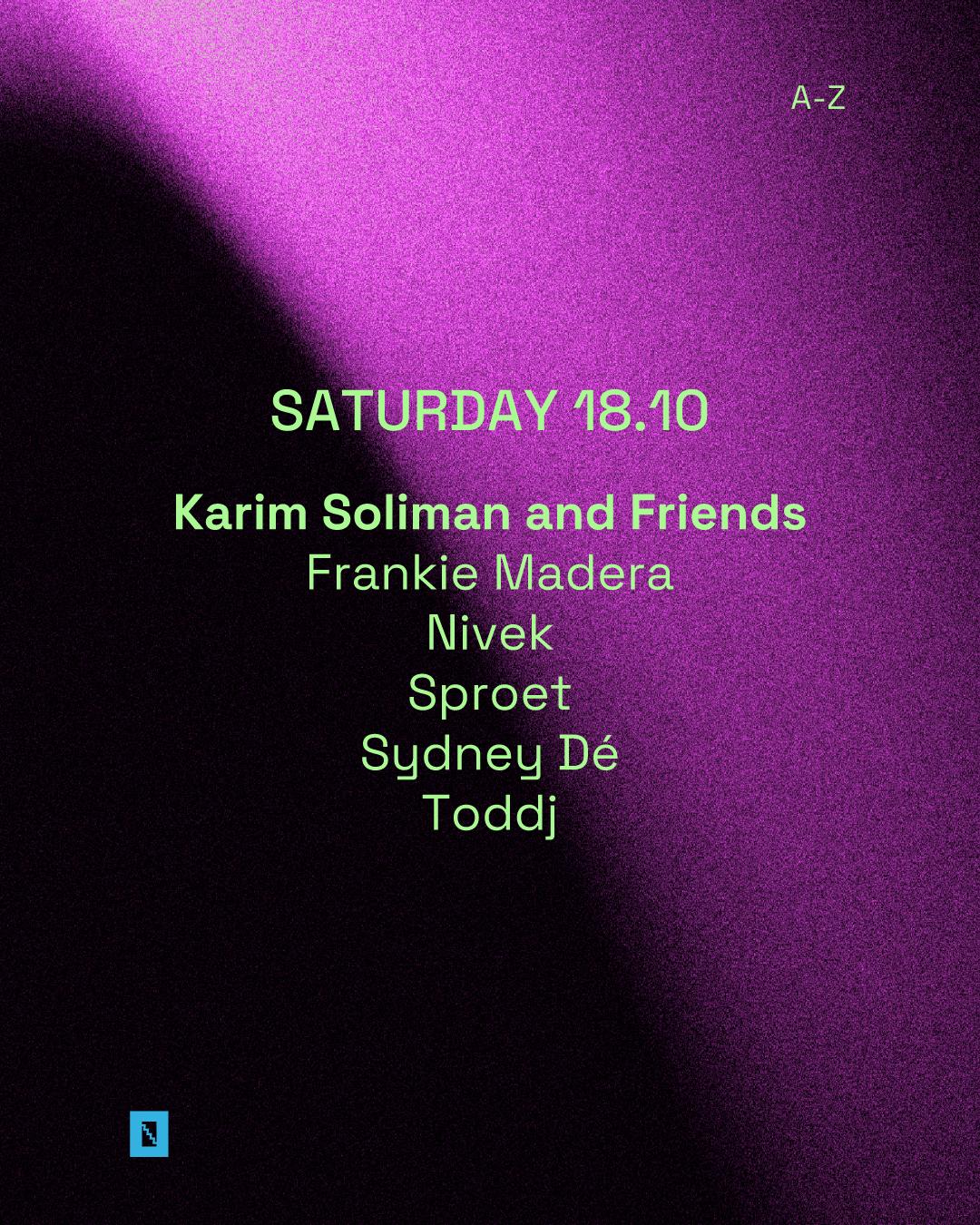 Toffler Presents Karim Soliman And Friends