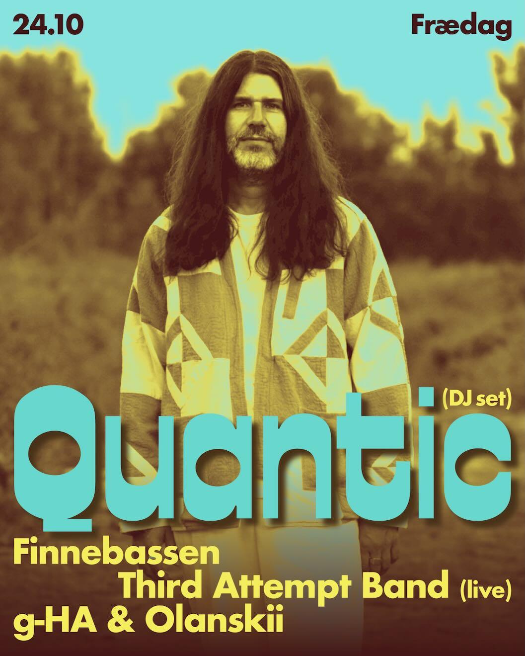 Frædag: Quantic + Finnebassen