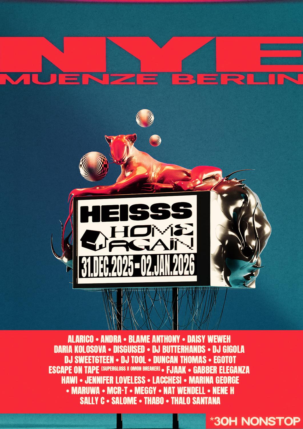 Heisss X Home Again I Nye 30H