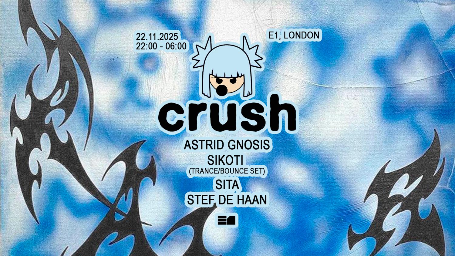 Crush: Astrid Gnosis, Sita, Stef De Haan & Siko
