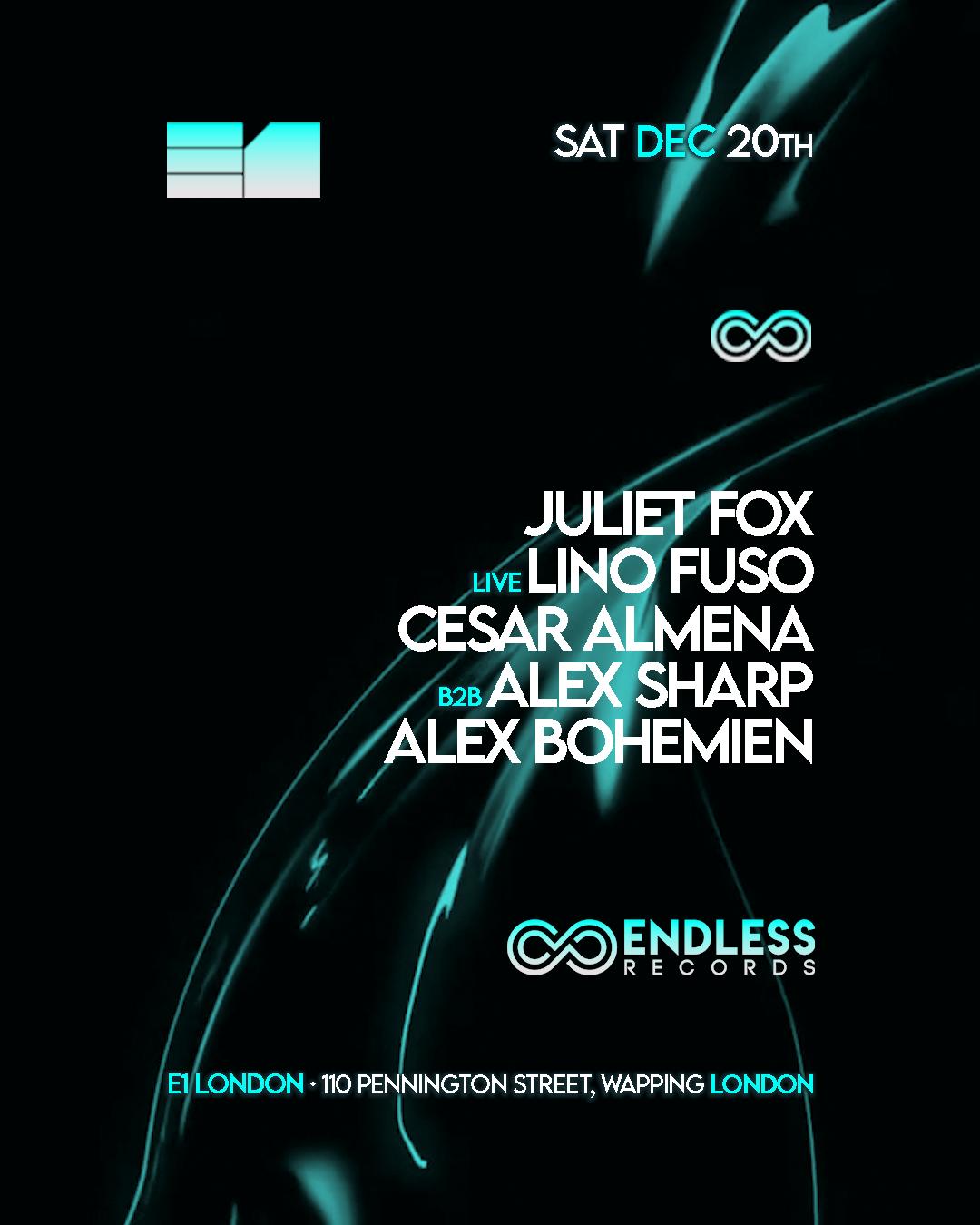 Endless: Juliet Fox, Lino Fuso, Cesar Almena