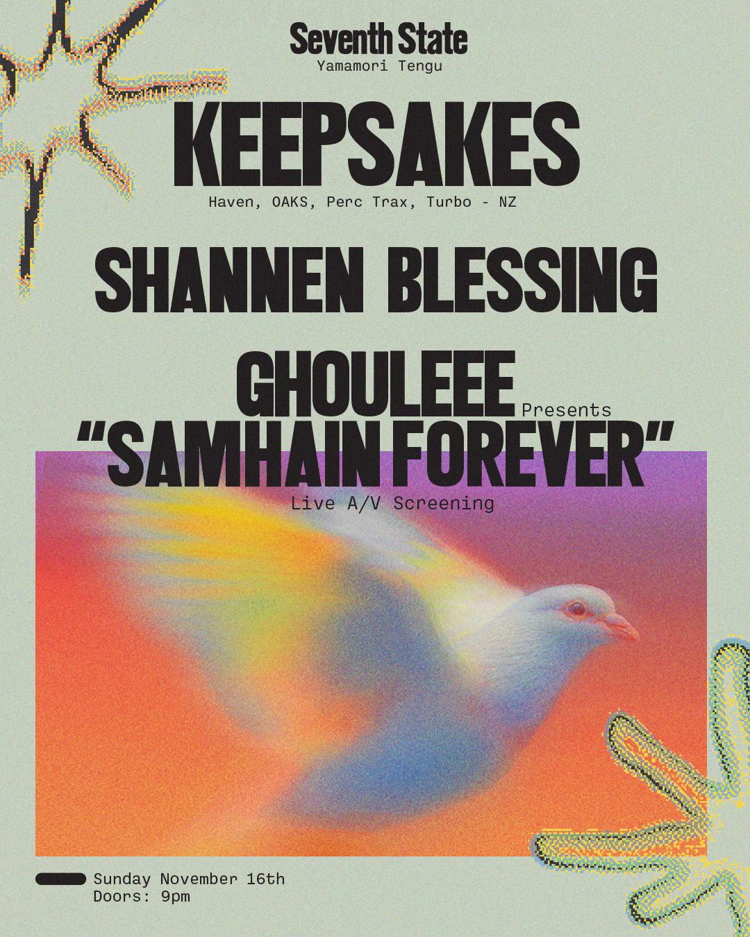 Seventh State: Keepsakes // Shannen Blessing // Ghouleee Presents Samhain Forever