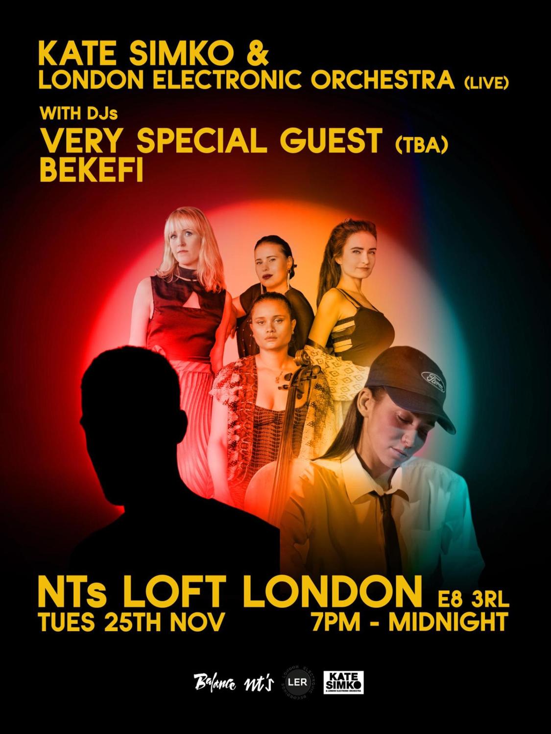 Kate Simko & London Electronic Orchestra (Live) + Special Guest Dj + Bekefi