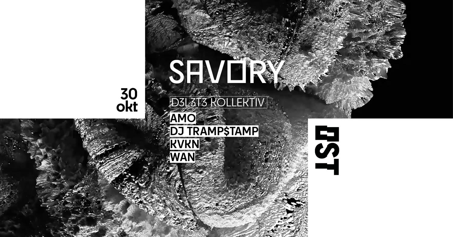 (5€) Savory - Techno Every Thursday