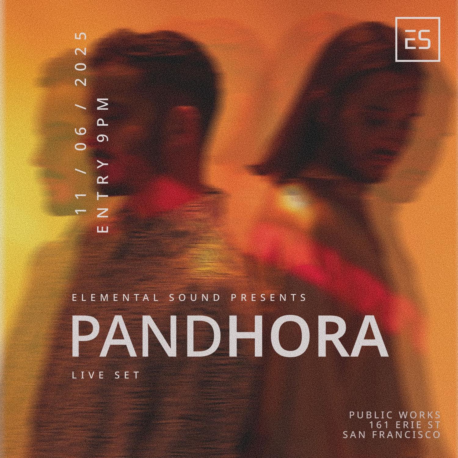 Elemental Sound X Public Works Present: Pandhora (Live Set)