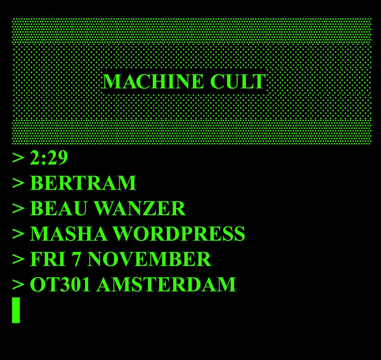 Machine Cult