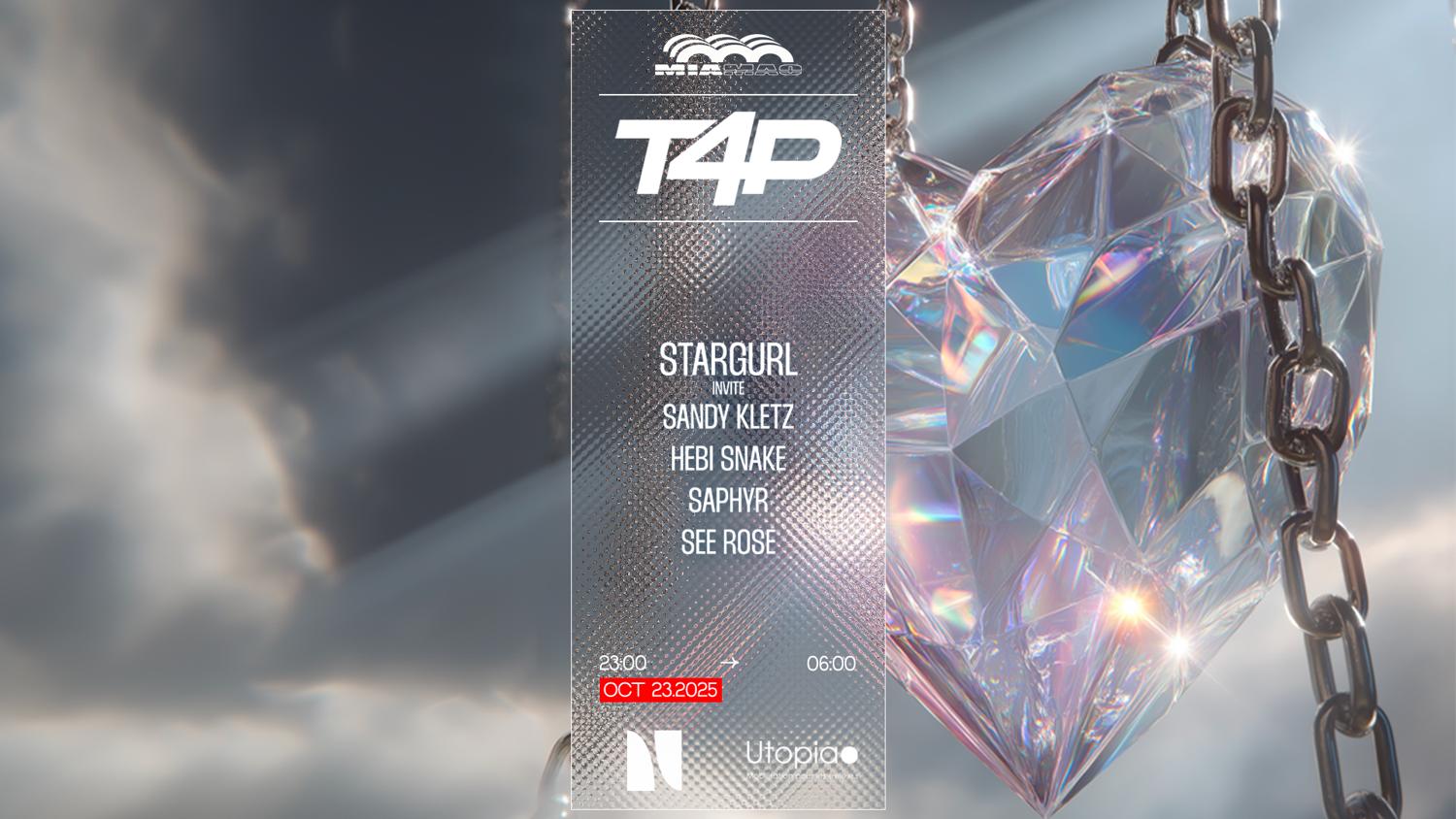 T4P: Sandy Kletz, Hebi Snake, Stargurl, Saphyr