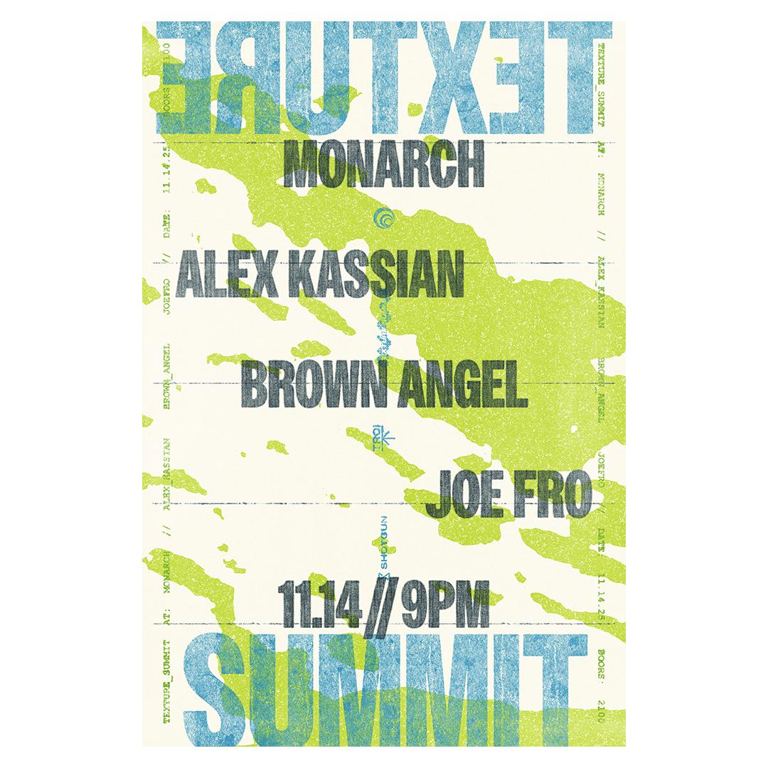 Texture Summit Pres. Alex Kassian (Love On The Rocks)