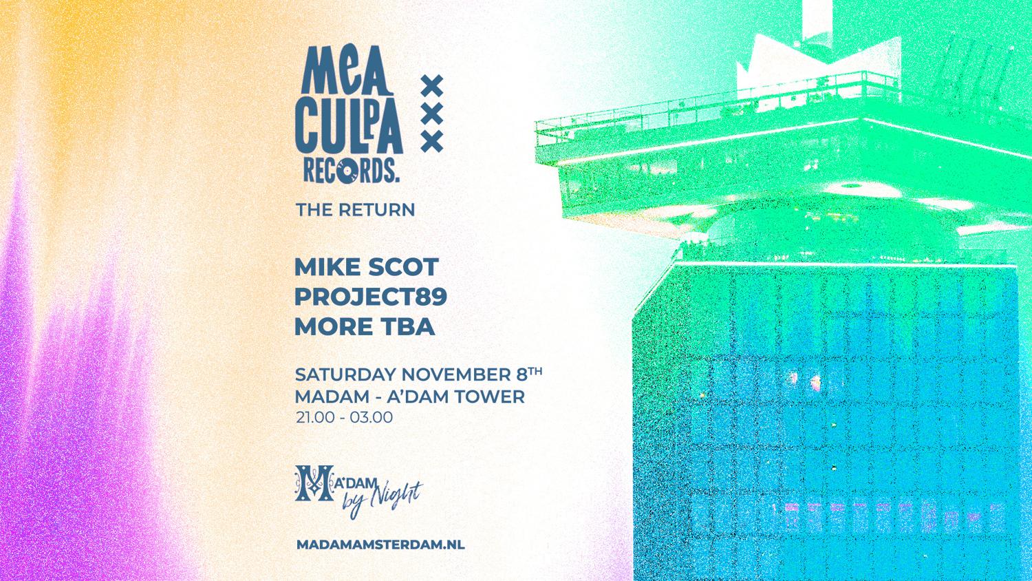 Madam By Night Invites: Mea Culpa