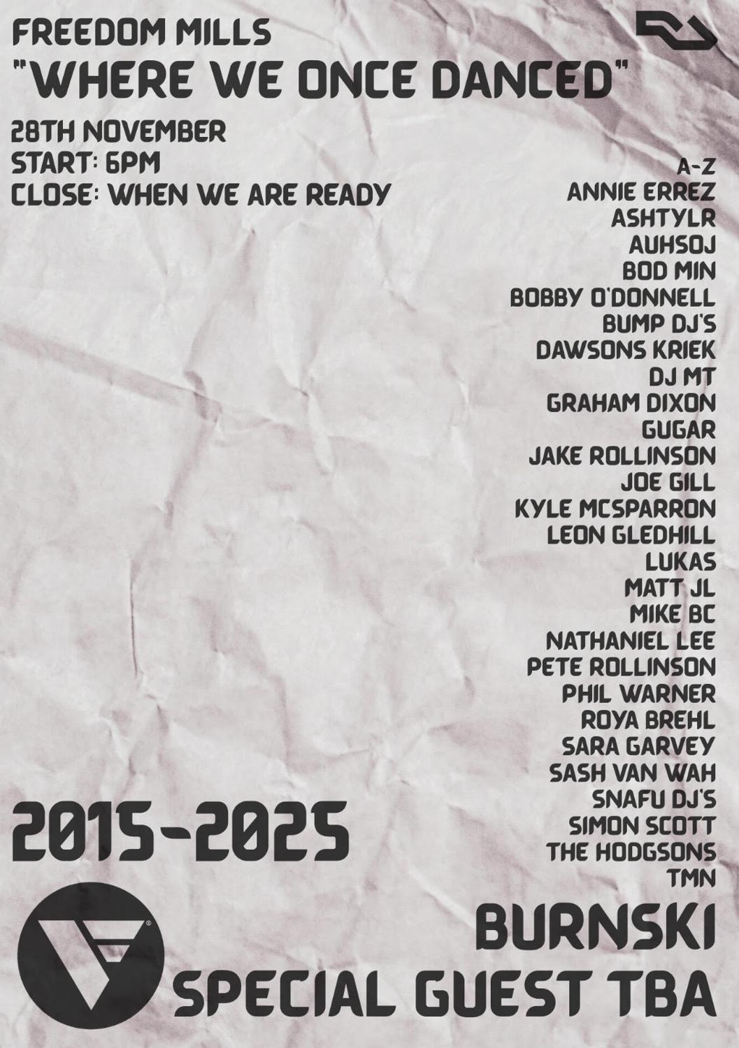 Where We Once Danced