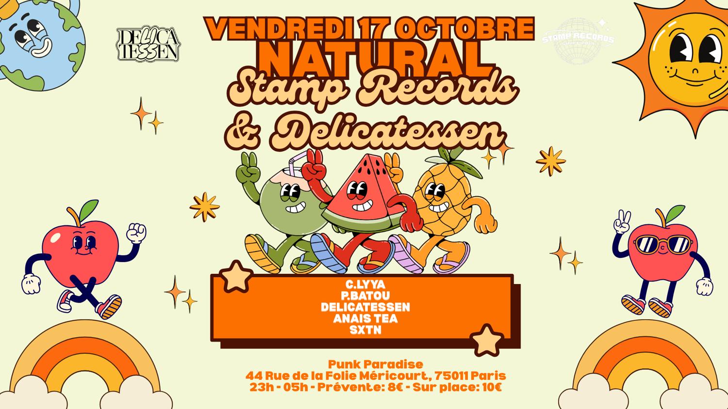 Natural / Stamp Records & Delicatessen: C.Lyya, P.Batou, Anais Tea