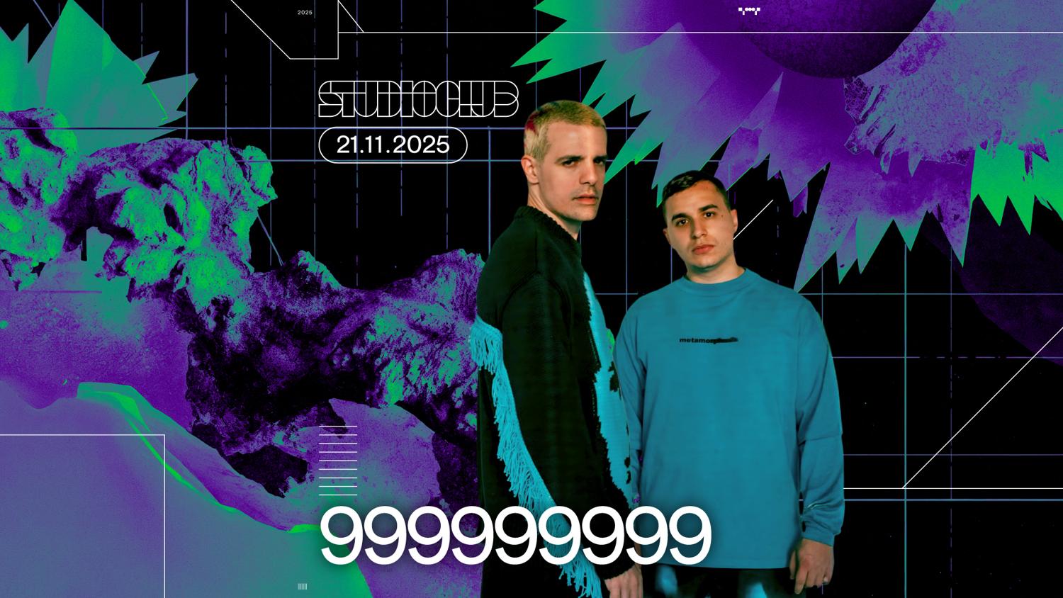 Studio Club Presents: 999999999