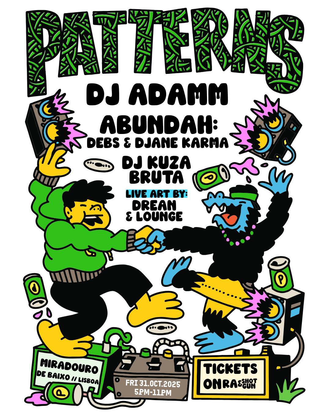 Patterns Rooftop Sessions- Dj Adamm, Abundah (Es), Kuza Bruta
