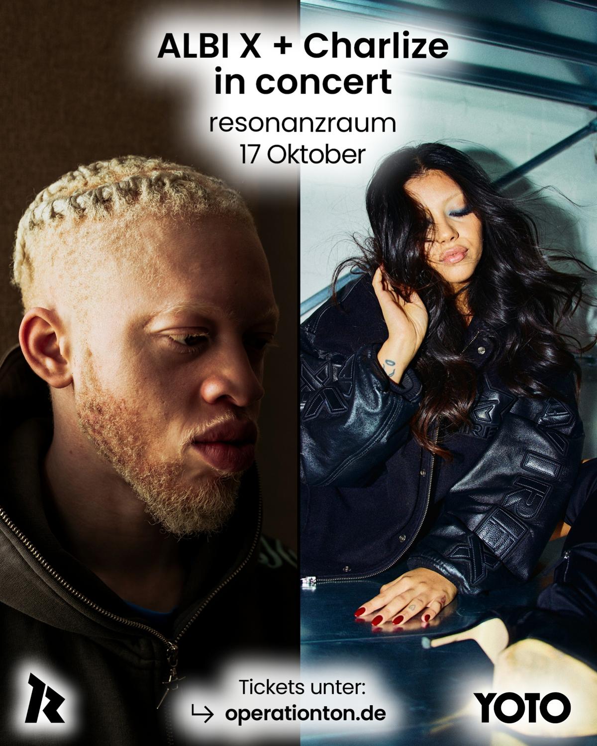 Albi X + Charlize In Concert – Präsentiert Von Rockcity Und Yoto