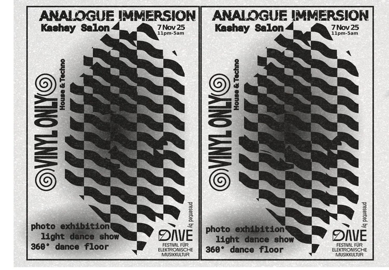 Dave Festival: Analogue Immersion