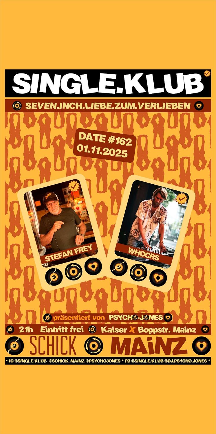 Singleklub: Stefan Frey · Whocrs